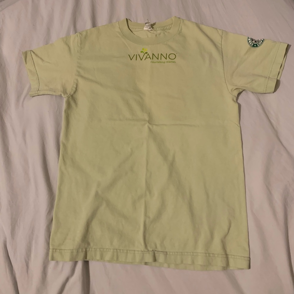 Vintage Starbucks Vivanno Light Green T-Shirt